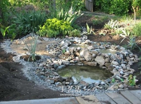 Use DIY ponds from tire waste to make ponds from waste tires