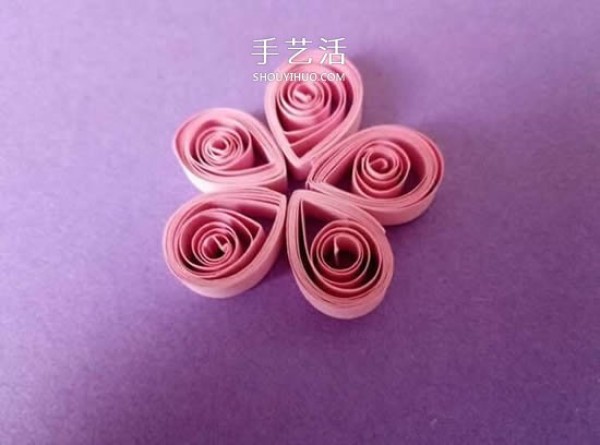 Tutorial on how to make your own good-looking Teachers Day paper flower greeting card