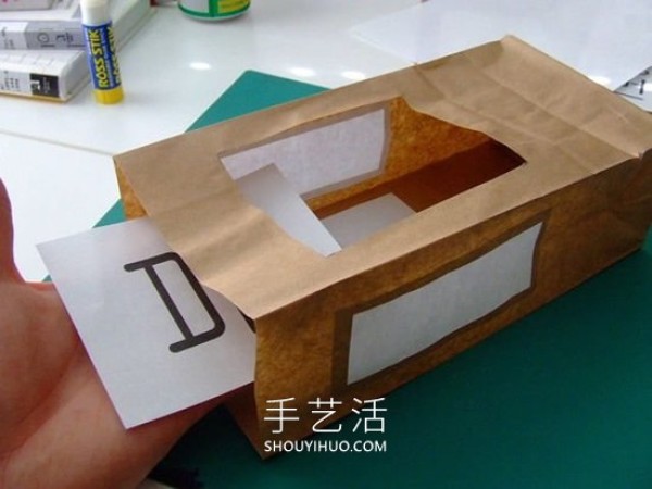 Tutorial on how to make Korean-style Mid-Autumn Festival lanterns from kraft paper bags