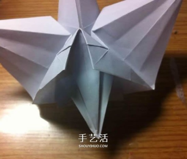 How to fold a thousand paper crane storage box into origami into a thousand paper crane storage box