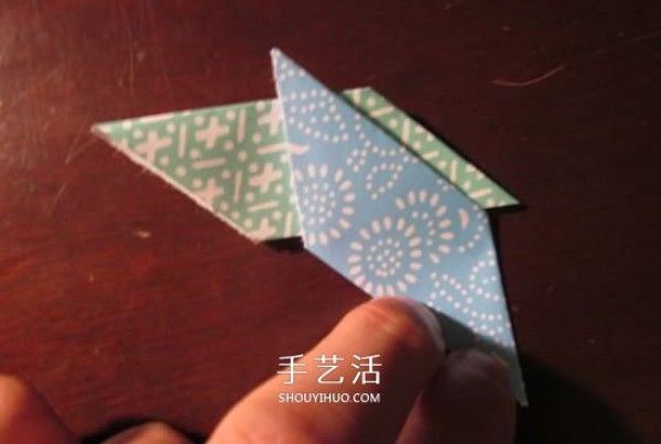 Simple dart origami method and a good-looking dart folding diagram tutorial