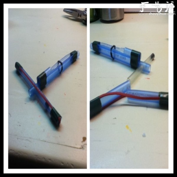 Handmade method of ballpoint pen pocket crossbow