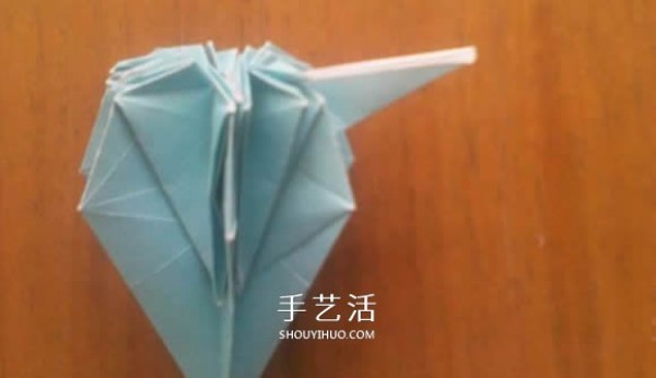 How to fold an eight-petal chrysanthemum and illustrate the 3D chrysanthemum origami tutorial for the Double Ninth Festival