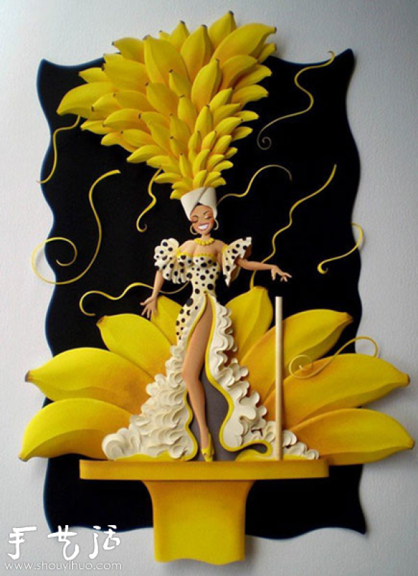 Appreciation of Brazilian style paper sculptures