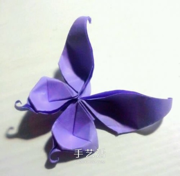 Origami Butterfly Illustrated Tutorial How to Fold a Handmade Papilio Butterfly Step by Step