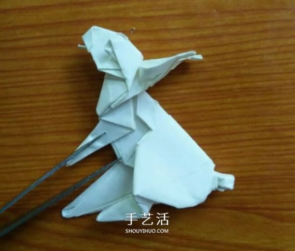 How to Origami a Complex Rabbit, Illustrated Origami Rabbit for the Mid-Autumn Festival