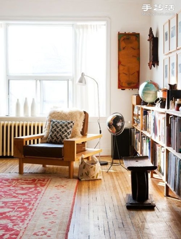 New York x Stockholm Industrial Simple Style Mens Apartment Decoration