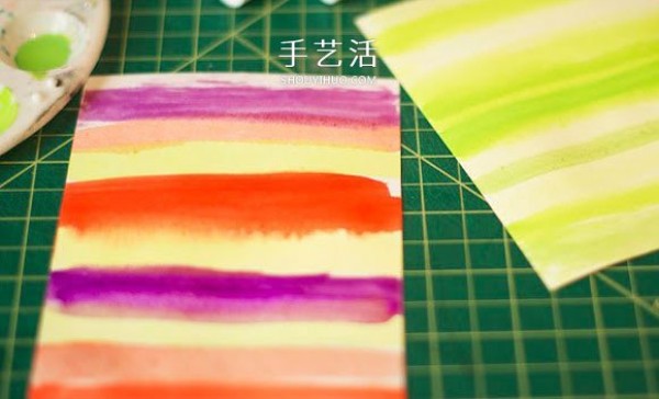 How to make a homemade Easter card and make a rabbit greeting card for the Mid-Autumn Festival