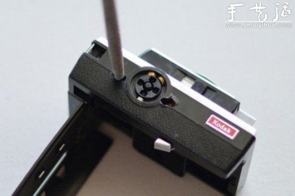 Old camera DIY converted into iPhone charging socket