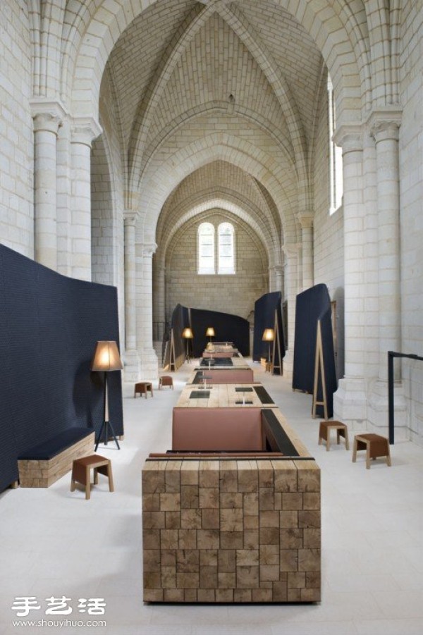 FONTEVRAUD ABBEY, a hotel transformed from a 12th-century monastery