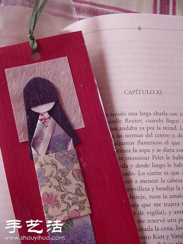 Japanese ethnic style kimono doll origami art