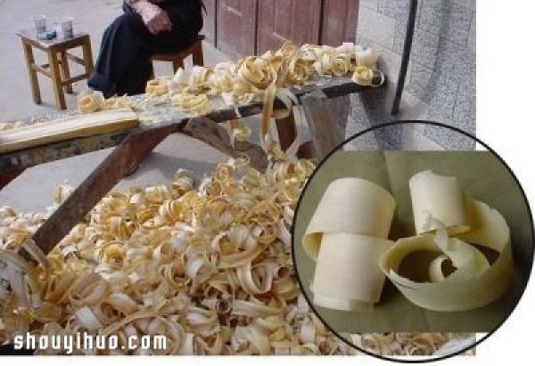 Waste shavings and sawdust are turned into treasures, DIY beautiful flower handicrafts