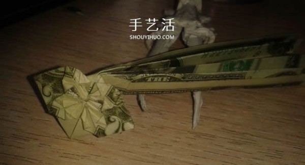 How to fold a flower angel heart and illustrate a beautiful dollar origami love tutorial