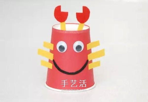 Creative paper cup handmade pictures, use paper cups to make cute little animals