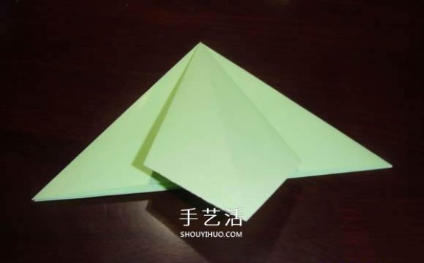 Handmade Crane Dance Origami Illustrated Tutorial: The folding process of three-dimensional paper cranes