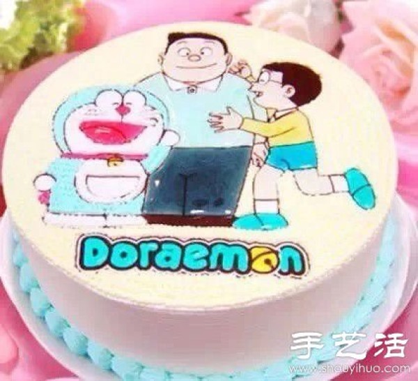 Lovely and Cute Doraemon Cake DIY