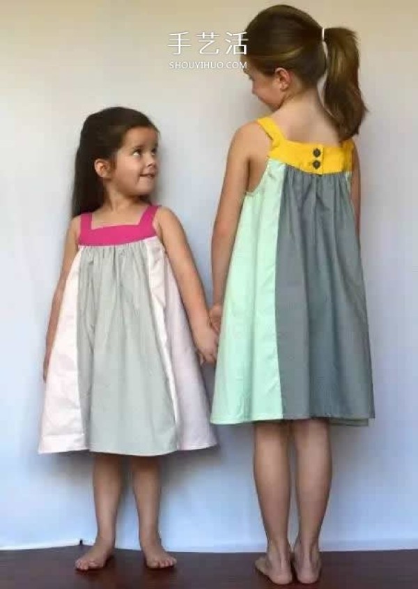 Recycle old clothes and fabrics to make fashionable skirts for my daughter