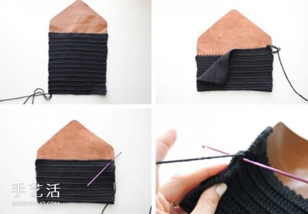 How to DIY a woven leather handbag to make a homemade woven style handbag