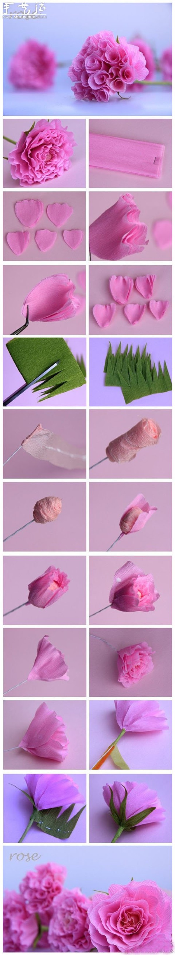 How to make origami flowers by hand