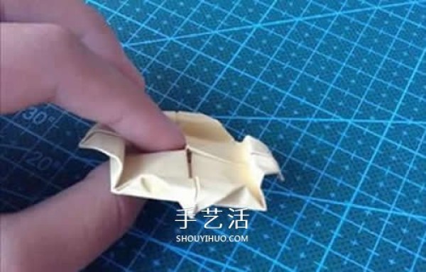 Simple rose flower folding method and illustration, how to fold paper rose flower and how to fold it