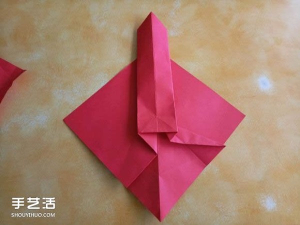 Super complex dog origami method illustrated with plastic surgery steps