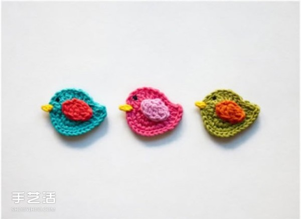 Pictures of crocheted mini objects, appreciation of handmade crochet objects