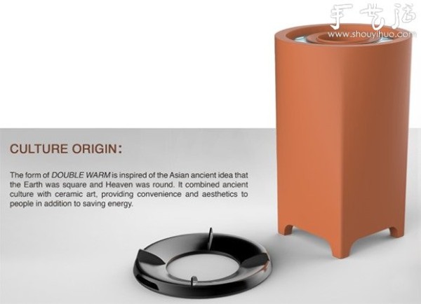 An environmentally friendly stove that can both boil water and cook