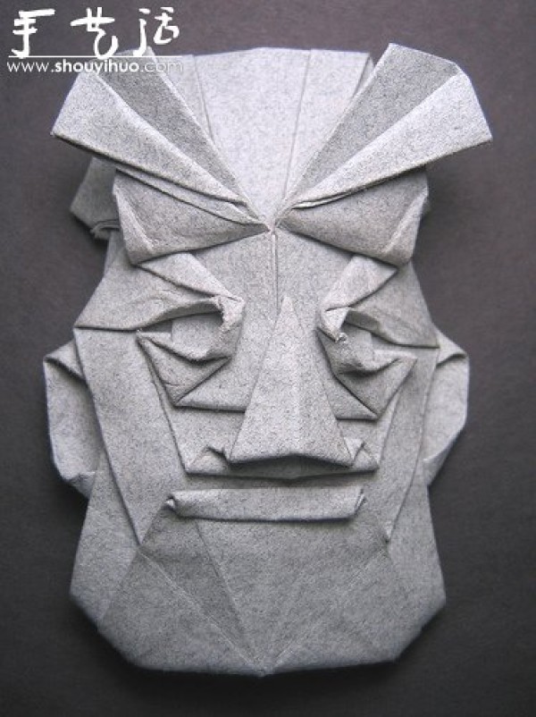 Phillip Wests Origami Character Faces