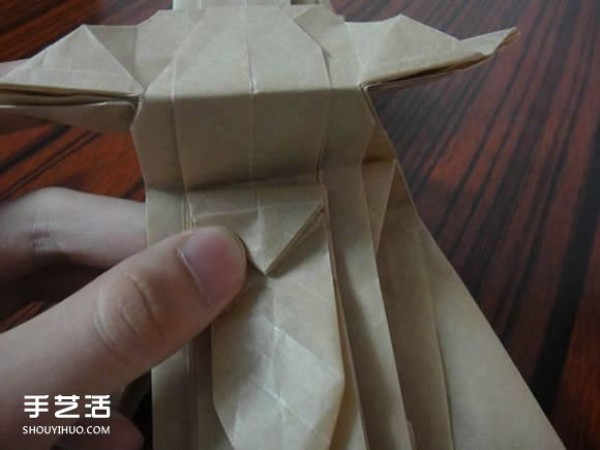 Shagugan no Shana origami illustration anime character Shana origami tutorial