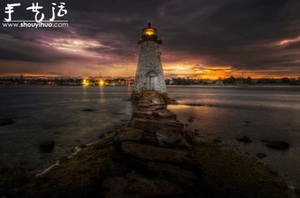 The beautiful lighthouse captured by photographers