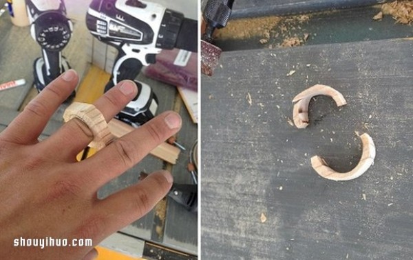 Make your own rings and ring boxes to propose to your girlfriend while rock climbing