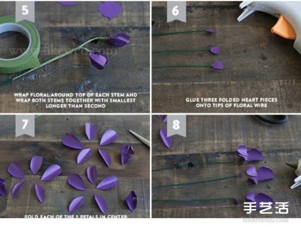 How to make a beautiful orchid, illustrated with step-by-step origami origami