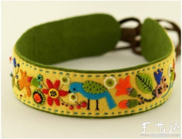 Handmade ethnic style non-woven bracelet