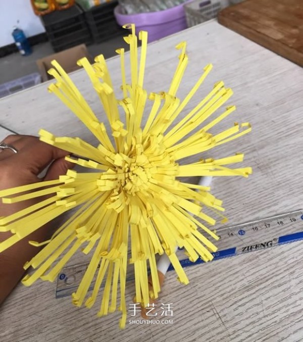 How to make big chrysanthemums for Double Ninth Festival, simple and beautiful! 