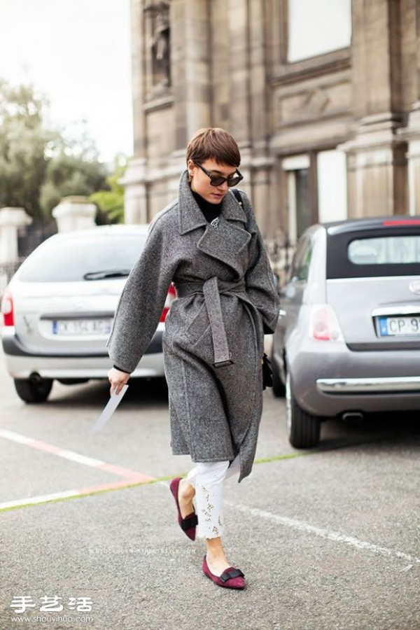 Use these dressing tips to control oversized coats in autumn and winter! 