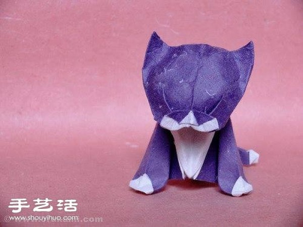 A set of very exquisite and realistic creative animal origami works