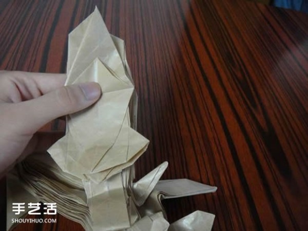 Shagugan no Shana origami illustration anime character Shana origami tutorial