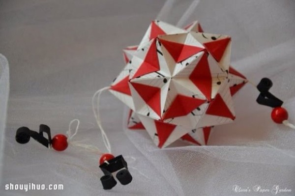 Appreciation of the beautiful handmade origami flower balls (3)