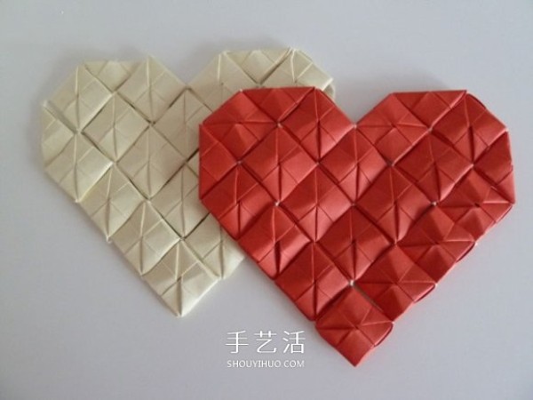 Creative Valentines Day Love Origami Illustrations of Folding Threads and Romantic Loves