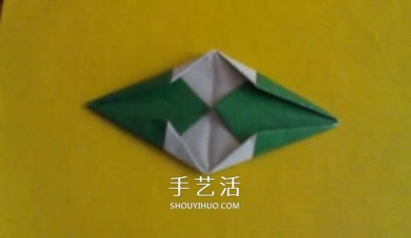 Zongzi Folding Illustration and a Simple Paper Zongzi Folding Tutorial