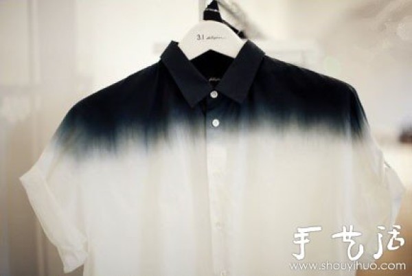 Simple clothes printing and dyeing DIY with brilliant effect