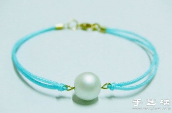 Easy-to-learn handmade tutorial for small fresh bracelets