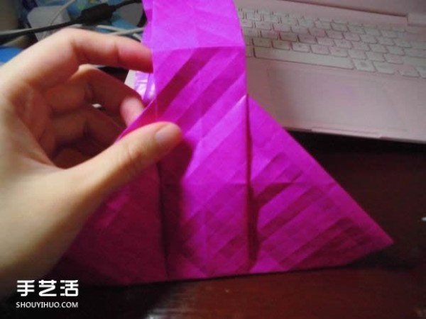 Die Lianhua Love Origami Illustration of Creative Love Origami Step by Step