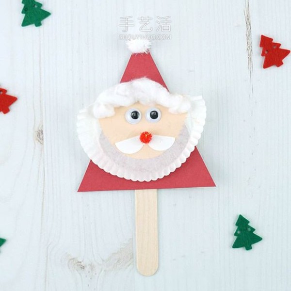 Tutorial on how to make simple handmade Christmas puppets in kindergarten