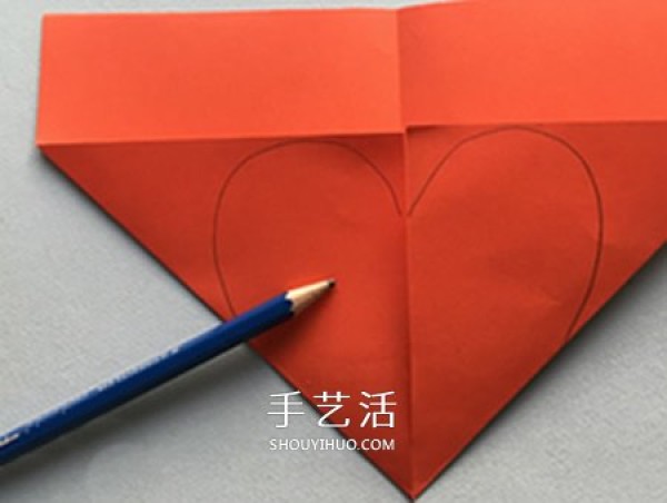 Blessings and luck! How to make Valentines Day love card with seven-star ladybug