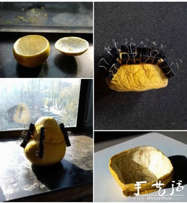 How to use grapefruit peel waste to make DIY tea cans