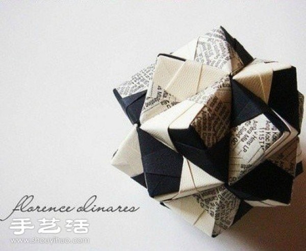 Appreciation of exquisite handmade three-dimensional origami works