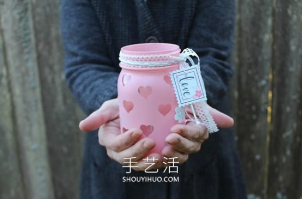 15 Charming Valentines Day Glass Jar Gift DIY Tutorial