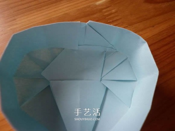 How to fold a love box with a lid origami Valentines Day love box