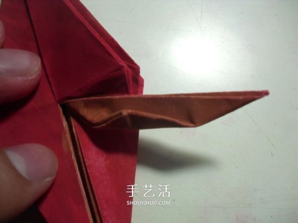 How to make origami for a bonfire, illustrated tutorial on how to make origami flames